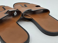 Paar slippers, maat, hermès, 201486z11 - afbeelding 4 van  8