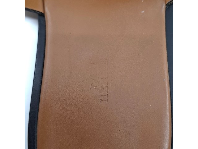 Paar slippers, maat, hermès, 201486z11 - afbeelding 7 van  8