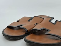 Paar slippers, maat, hermès, 201486z11 - afbeelding 2 van  8