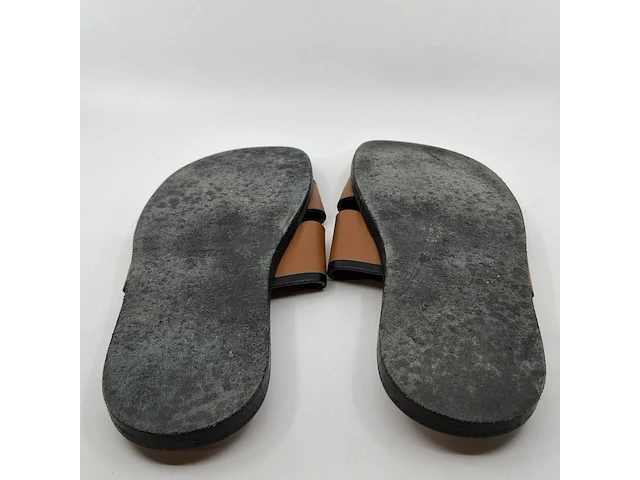 Paar slippers, maat, hermès, 201486z11 - afbeelding 5 van  8