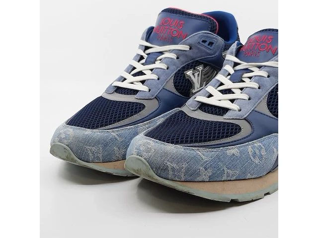 Paar sneakers, maat 11, louis vuitton, g0 0284 - afbeelding 4 van  11