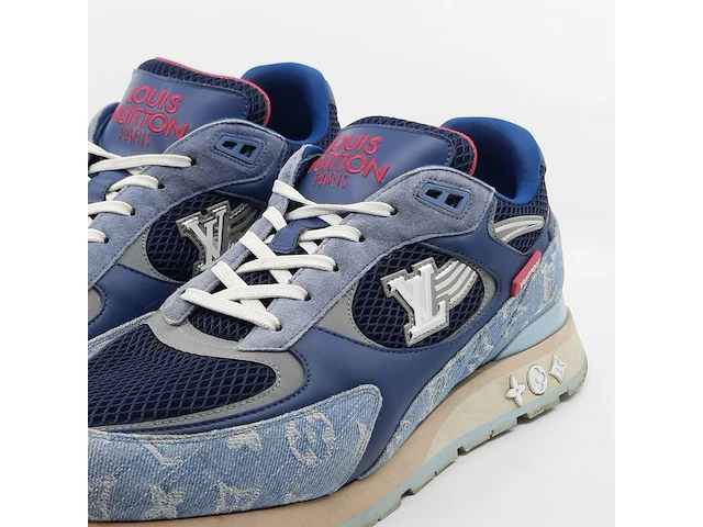 Paar sneakers, maat 11, louis vuitton, g0 0284 - afbeelding 5 van  11