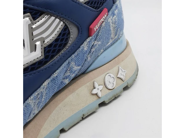 Paar sneakers, maat 11, louis vuitton, g0 0284 - afbeelding 7 van  11