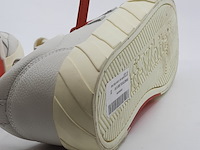 Paar sneakers, maat 37, off white, low vulcanized calf leathe beig - afbeelding 2 van  12