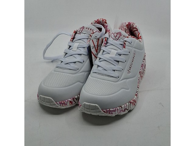 Paar sneakers, maat 38 1/2, skechers, uno - loving love 155506 - afbeelding 1 van  10