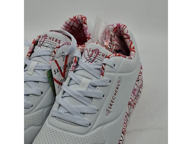Paar sneakers, maat 38 1/2, skechers, uno - loving love 155506 - afbeelding 4 van  10
