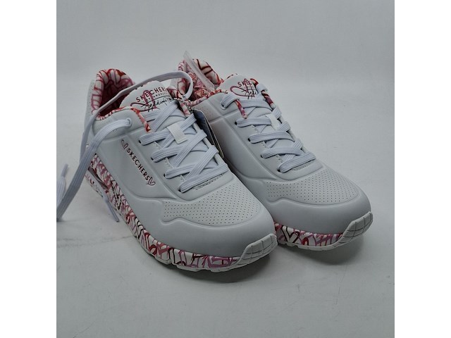 Paar sneakers, maat 38 1/2, skechers, uno - loving love 155506 - afbeelding 7 van  10