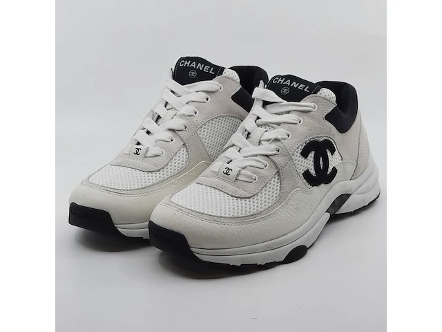 Paar sneakers, maat 38, chanel, w g38299 - afbeelding 1 van  13
