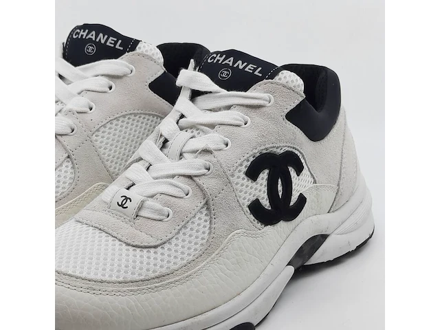 Paar sneakers, maat 38, chanel, w g38299 - afbeelding 7 van  13
