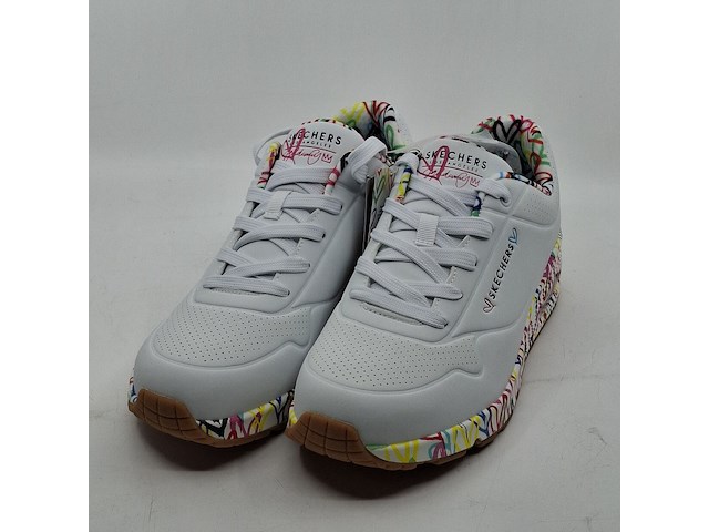 Paar sneakers, maat 39 1/2, skechers, uno - loving love 155506 - afbeelding 1 van  10