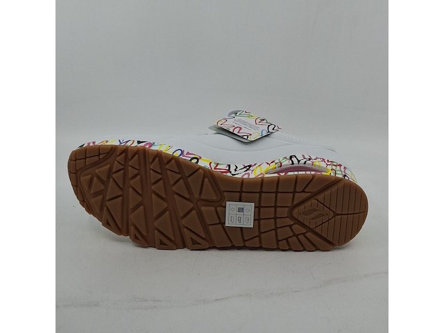 Paar sneakers, maat 39 1/2, skechers, uno - loving love 155506 - afbeelding 6 van  10