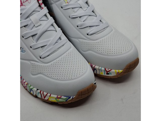 Paar sneakers, maat 39 1/2, skechers, uno - loving love 155506 - afbeelding 8 van  10