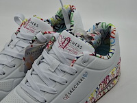 Paar sneakers, maat 39 1/2, skechers, uno - loving love 155506 - afbeelding 3 van  9