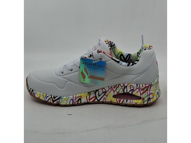 Paar sneakers, maat 39 1/2, skechers, uno - loving love 155506 - afbeelding 4 van  9