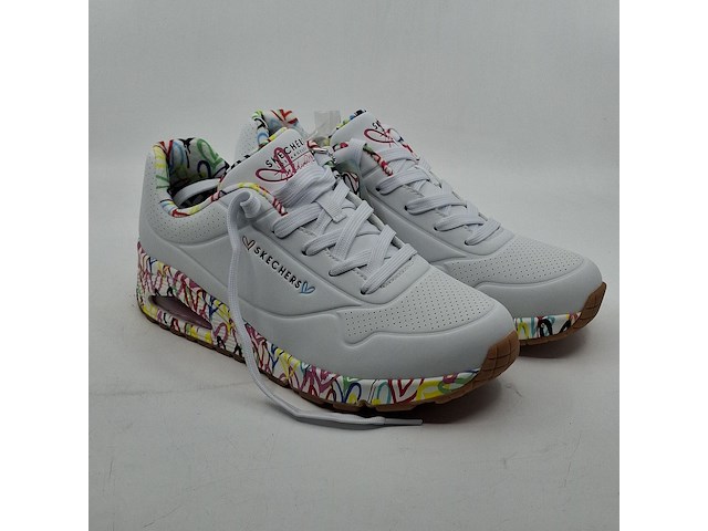 Paar sneakers, maat 39 1/2, skechers, uno - loving love 155506 - afbeelding 7 van  9