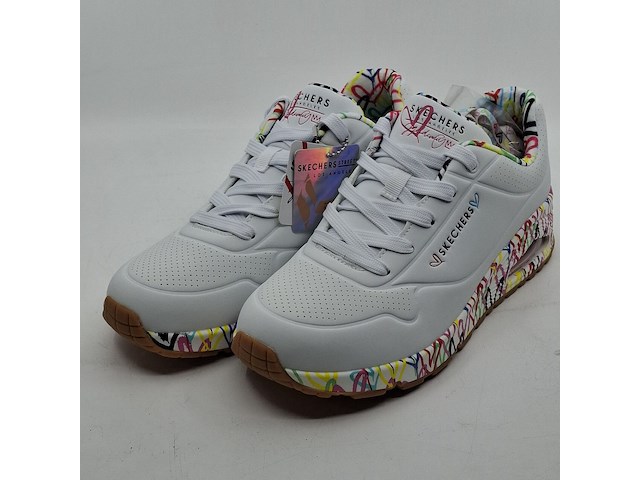 Paar sneakers, maat 39 1/2, skechers, uno - loving love 155506 - afbeelding 1 van  10