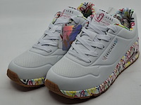 Paar sneakers, maat 39 1/2, skechers, uno - loving love 155506 - afbeelding 1 van  10