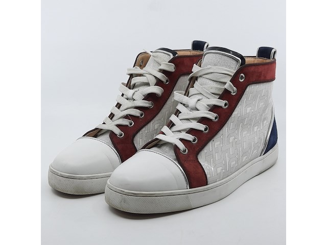 Paar sneakers, maat 41, louboutin - afbeelding 1 van  11