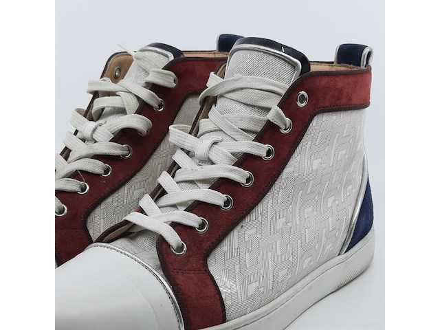 Paar sneakers, maat 41, louboutin - afbeelding 5 van  11