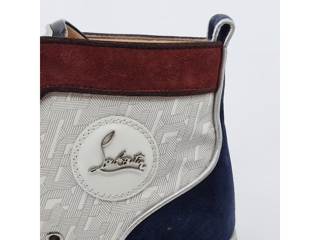 Paar sneakers, maat 41, louboutin - afbeelding 8 van  11