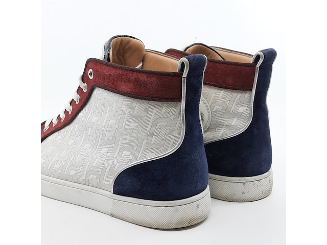 Paar sneakers, maat 41, louboutin - afbeelding 9 van  11