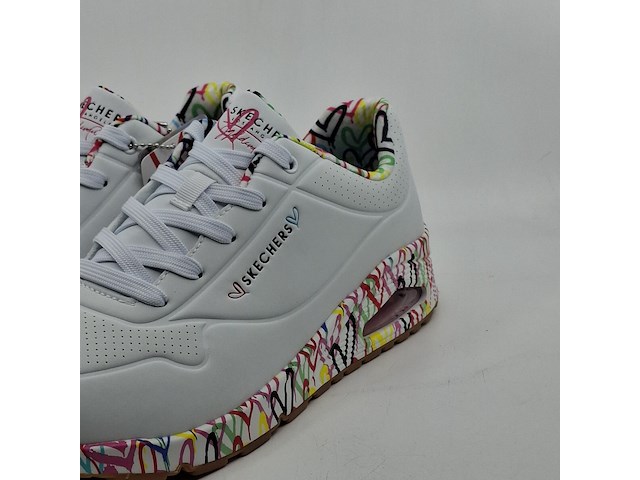 Paar sneakers, maat 41, skechers, uno - loving love 155506 - afbeelding 5 van  11