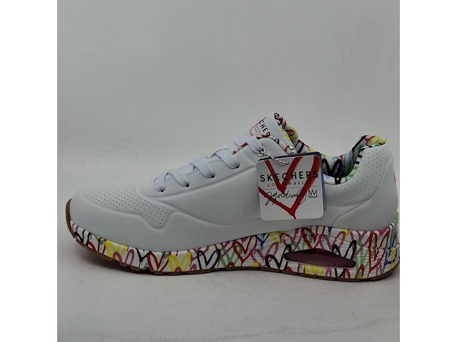 Paar sneakers, maat 41, skechers, uno - loving love 155506 - afbeelding 6 van  11