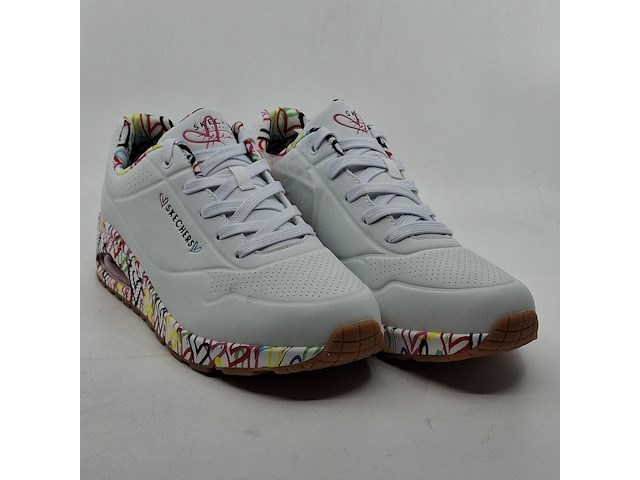 Paar sneakers, maat 41, skechers, uno - loving love 155506 - afbeelding 7 van  11