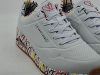 Paar sneakers, maat 41, skechers, uno - loving love 155506 - afbeelding 9 van  11