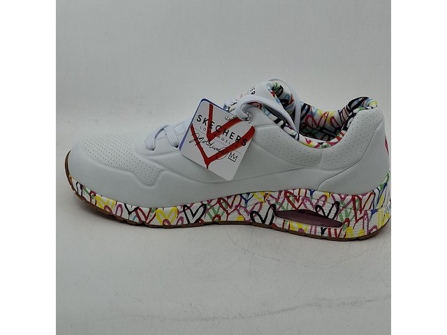 Paar sneakers, maat 41, skechers, uno - loving love 155506 - afbeelding 5 van  10