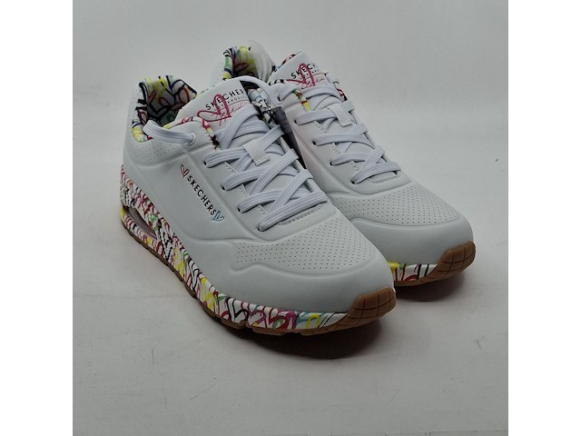 Paar sneakers, maat 41, skechers, uno - loving love 155506 - afbeelding 6 van  10