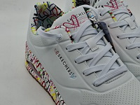 Paar sneakers, maat 41, skechers, uno - loving love 155506 - afbeelding 8 van  10