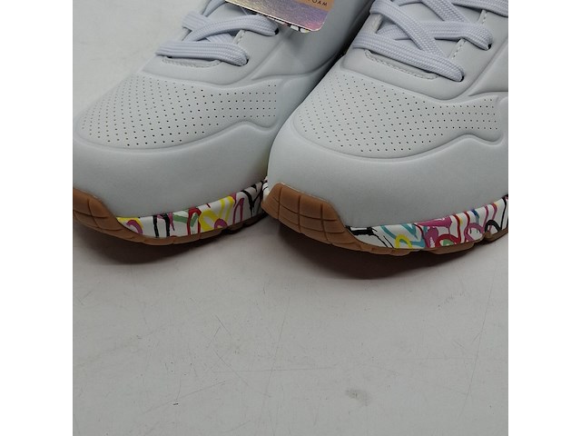 Paar sneakers, maat 41, skechers, uno - loving love 155506 - afbeelding 4 van  11