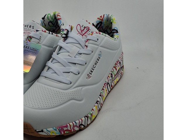 Paar sneakers, maat 41, skechers, uno - loving love 155506 - afbeelding 5 van  11