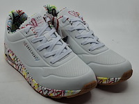 Paar sneakers, maat 41, skechers, uno - loving love 155506 - afbeelding 7 van  11