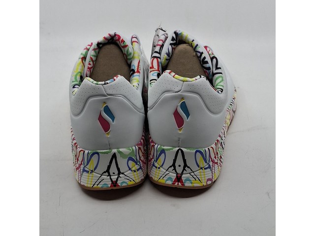 Paar sneakers, maat 41, skechers, uno - loving love 155506 - afbeelding 10 van  11