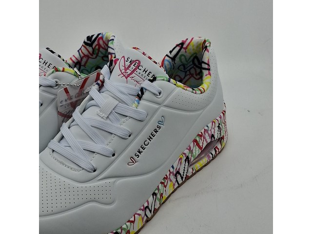 Paar sneakers, maat 41, skechers, uno - loving love 155506 - afbeelding 5 van  11
