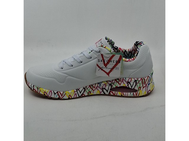 Paar sneakers, maat 41, skechers, uno - loving love 155506 - afbeelding 6 van  11