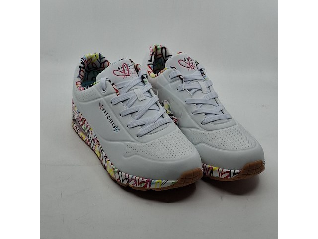 Paar sneakers, maat 41, skechers, uno - loving love 155506 - afbeelding 7 van  11