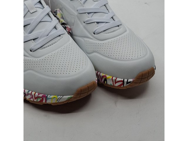 Paar sneakers, maat 41, skechers, uno - loving love 155506 - afbeelding 8 van  11