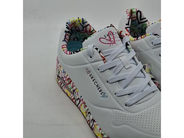 Paar sneakers, maat 41, skechers, uno - loving love 155506 - afbeelding 9 van  11