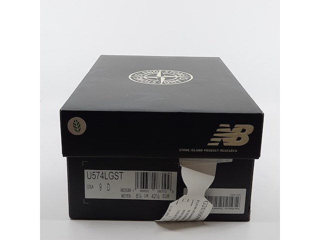 Paar sneakers, maat 42 1/2, new balance x stone island, u574lgst - afbeelding 4 van  12