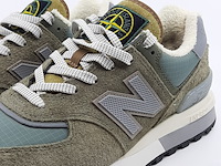 Paar sneakers, maat 42 1/2, new balance x stone island, u574lgst - afbeelding 6 van  12