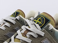 Paar sneakers, maat 42 1/2, new balance x stone island, u574lgst - afbeelding 7 van  12