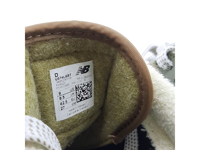 Paar sneakers, maat 42 1/2, new balance x stone island, u574lgst - afbeelding 12 van  12