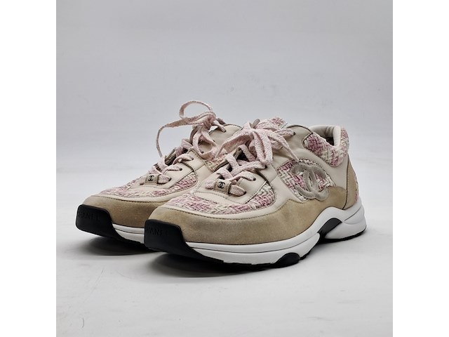Paar sneakers, maat 42, chanel, i g38299 - afbeelding 1 van  9