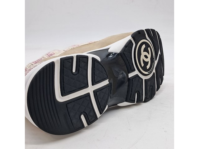 Paar sneakers, maat 42, chanel, i g38299 - afbeelding 8 van  9