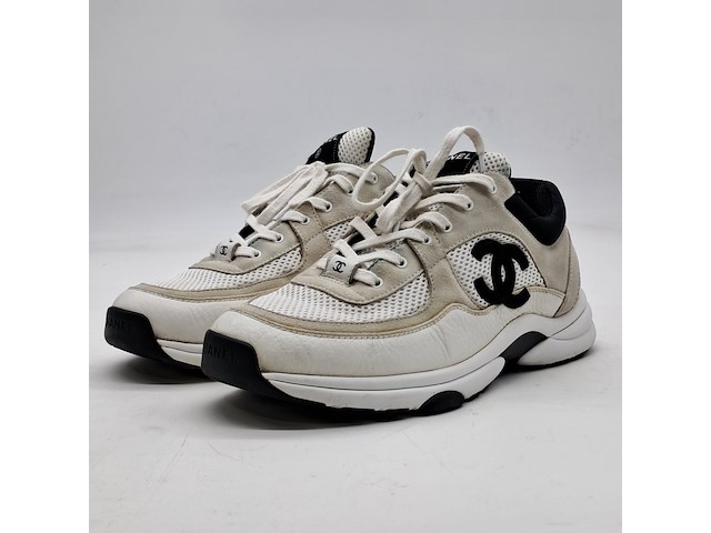 Paar sneakers, maat 42, chanel, w g38301 - afbeelding 1 van  9