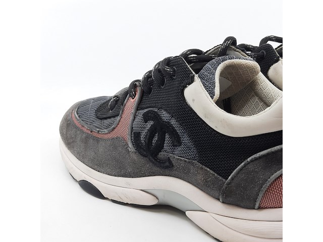 Paar sneakers, maat 42, chanel, w g38301 - afbeelding 10 van  12