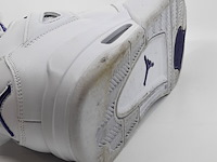 Paar sneakers, maat 44 1/2, air jordan, 4 retro metallic purple ct8527-115 - afbeelding 13 van  26